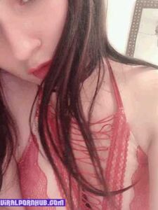 Shika Cosplay Red Lingerie Nude Photos Leaked