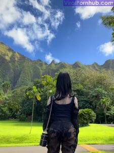 Bella Poarch in a Seethrough outfit