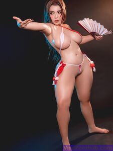 Queenie - Mai Shiranui Bikini