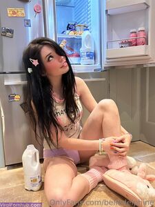 Belle Delphine Drinking Milk On The Floor 2023 Onlyfans Leaked nude Album set