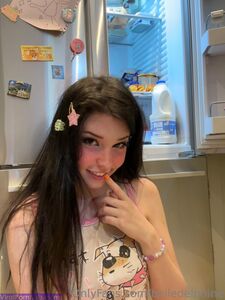 Belle Delphine Drinking Milk On The Floor 2023 Onlyfans Leaked nude Album set