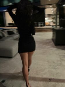 Charli Damelio Sexy Black Mini Skirt Set Leaked