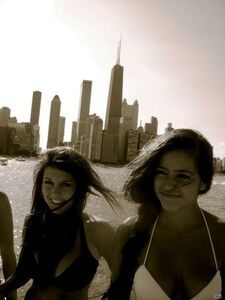 Actress Chloe Bennett Bikini Outting Pics