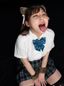 Nagi Tsukino Cat ear schoolgirl loves cum - Cospuri 0302