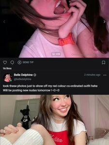 Belle Delphine Cute Laptop Selfies Onlyfans Leaks Album