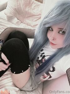 Belle Delphine Leaked Emo Raccoon Teasing Onlyfans Album