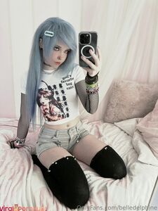 Belle Delphine Leaked Emo Raccoon Teasing Onlyfans Album