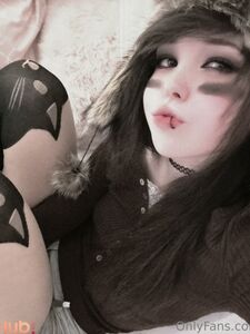 Belle Delphine Leaked Emo Raccoon Teasing Onlyfans Album