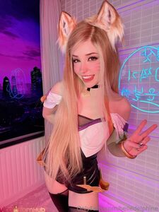 Belle Delphine Cosplay Ahri (Lol) Nude Pussy Spread Onlyfans Photos