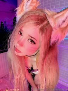 Belle Delphine Cosplay Ahri (Lol) Nude Pussy Spread Onlyfans Photos