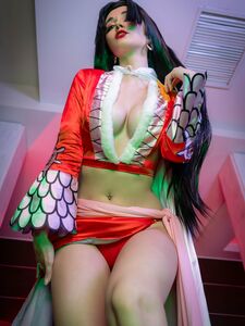 Aery Tiefling - Boa Hancock Cosplay